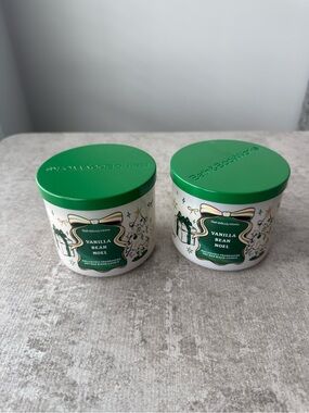 Bath & Body Works Vanilla Bean Noel Candle - Green